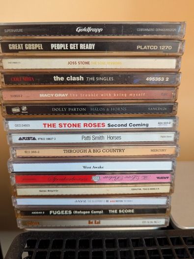 CD collection 200+ CDs pink floyd