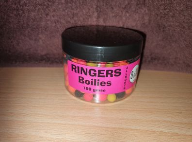 NEW - Ringers Shellfish Sinking Boilies 8 & 10mm - Carp Tench Bream Feeder Method Pellet Dumbells Hybrid Roach