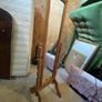 free standing full length pine mirror Image 2