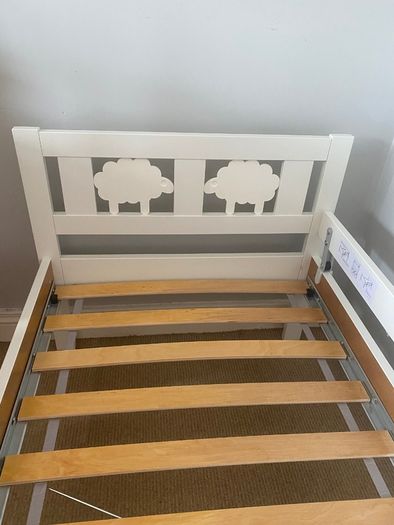 IKEA KRITTER Children's Wooden Bed Frame and Mattress