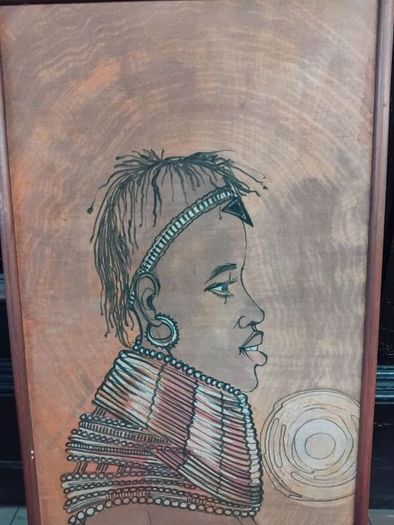 Large African painting