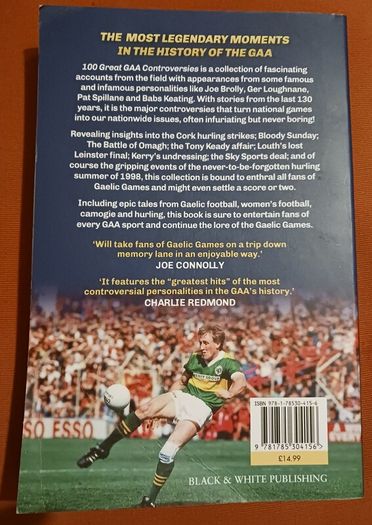 100 Great GAA Controversies / John Scally/ 2022