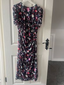 NEW Floral Lipsy Midi Dress - Size 12