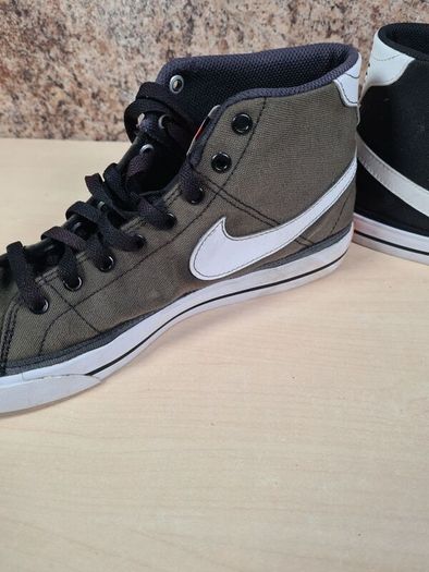 Nike Court Legacy Mid Canvas Tennis Trainers Size Uk 7 Eu 41