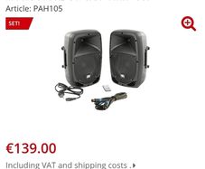 PA Speakers