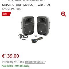 PA Speakers