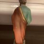 Vintage Chalk Statue of St Jude. Image 2
