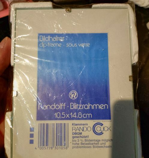 Two Photo Frames (new & Used).
