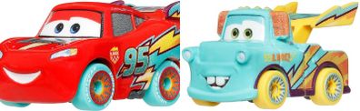 2x Disney cars mini racers