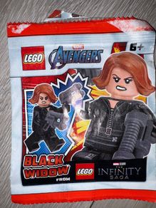 Brand new black widow minifigure