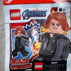 Brand new black widow minifigure