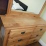 solid wood vanity dresser unit Image 6