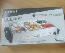 Buffet server & warming plate
