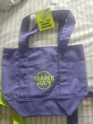 trader joe canvas totes