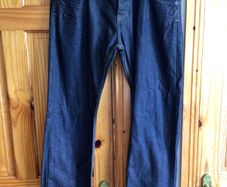 Men's Le Breve Dark blue Denim Jeans 38W L34 includes postage