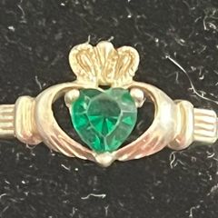 sterling silver claddagh ring