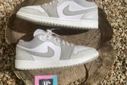 Jordan 1 Low Premium Elephant Grey White