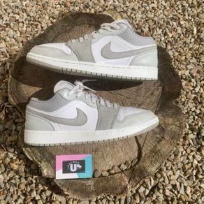 Jordan 1 Low Premium Elephant Grey White