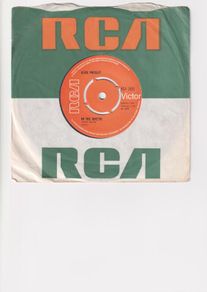 Elvis Presley In The Ghetto Uk Pressing Single 1969