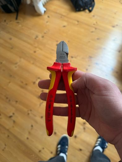 Knipex 160mm Snips 1000v VDE