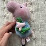 Ty Beanie Babies George Peppa Pig Dine-Saw Plush Used Please look at the pictures Image 6