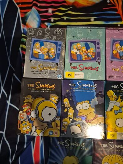 Simpsons complete season dvd bundle lot