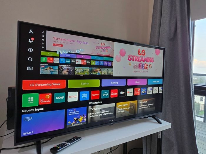 LG 43 inch 4K Smart TV