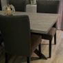 Ark Rectangular Dining Table | Grey Image 4