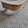19 th Cent fender on claw feet. Polished Image 4