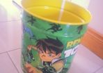 Ben 10 Metal Bin