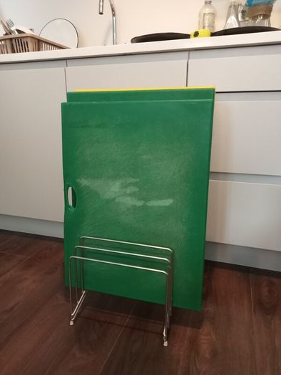 3 Extra Large Chopping Boards With Stand