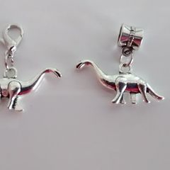 Dinosaur Charm - Pandora Style / Lobster Clasp