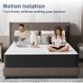 Single Mattress, 10 Inch Hybrid Mattress with Breathable Foam and Individually Pocket Spring Image 6