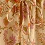 Mos Mosh boho paisley dress XS tiered smock cream pink orange Image 6