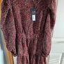 AX Paris Red Animal Print Puff Sleeve Skater Dress BNWT Image 4