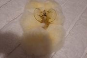 faux fur hair grip