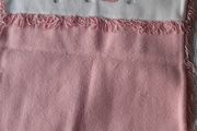 Vintage Pink Baby Pram Blanket