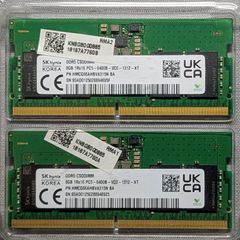 16GB SK hynix DDR5 6400MHz Laptop RAM Kit (2x8GB) - High Performance