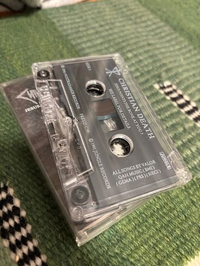 Christian Death- Jesus Points the Bone at You? cassette