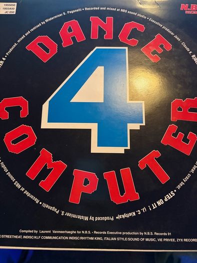 Dance Computer 4 LP 12" Vinyl N.B.S. Records Mixed by MisterMixer Euro Dance House