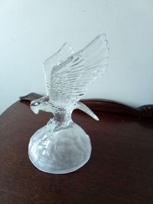 vintage glass eagle