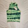 Fila Green Tie Dye Mini Sports/Gym/Casual Crop Top RRP 45E Image 2