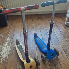 Globber kids scooters x 2