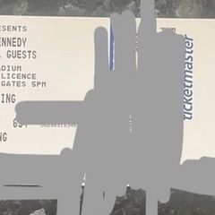 DERMOT KENNEDY Ticket Pitch Standing Aviva Sat 11th July