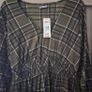 BNWT Khaki check dress Image 2