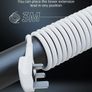 Tower Extension Lead 3M (3250W 13A) Extension Tower 8 AC Outlets & 4 USB Ports, Surge Protection Extension Lead with 4 Independent Switch, 17W USB C Ports Extension Cable 3M for Office, Home, Kitchen Image 5