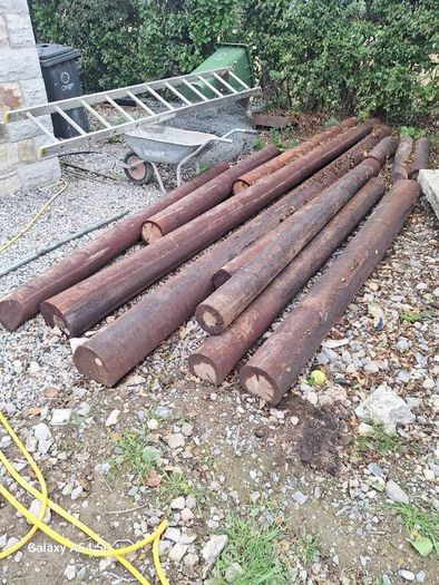 9ft poles treated can deliver
