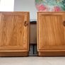 Vintage Ercol blonde bedside cabinets/side cabinets mid century retro Image 5