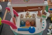Wooden Ice Cream Cart