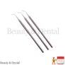 3x Dental Probe No.6 Single Ended Diagnostic Tooth Plaque Remover Oral Cleaning Image 2
